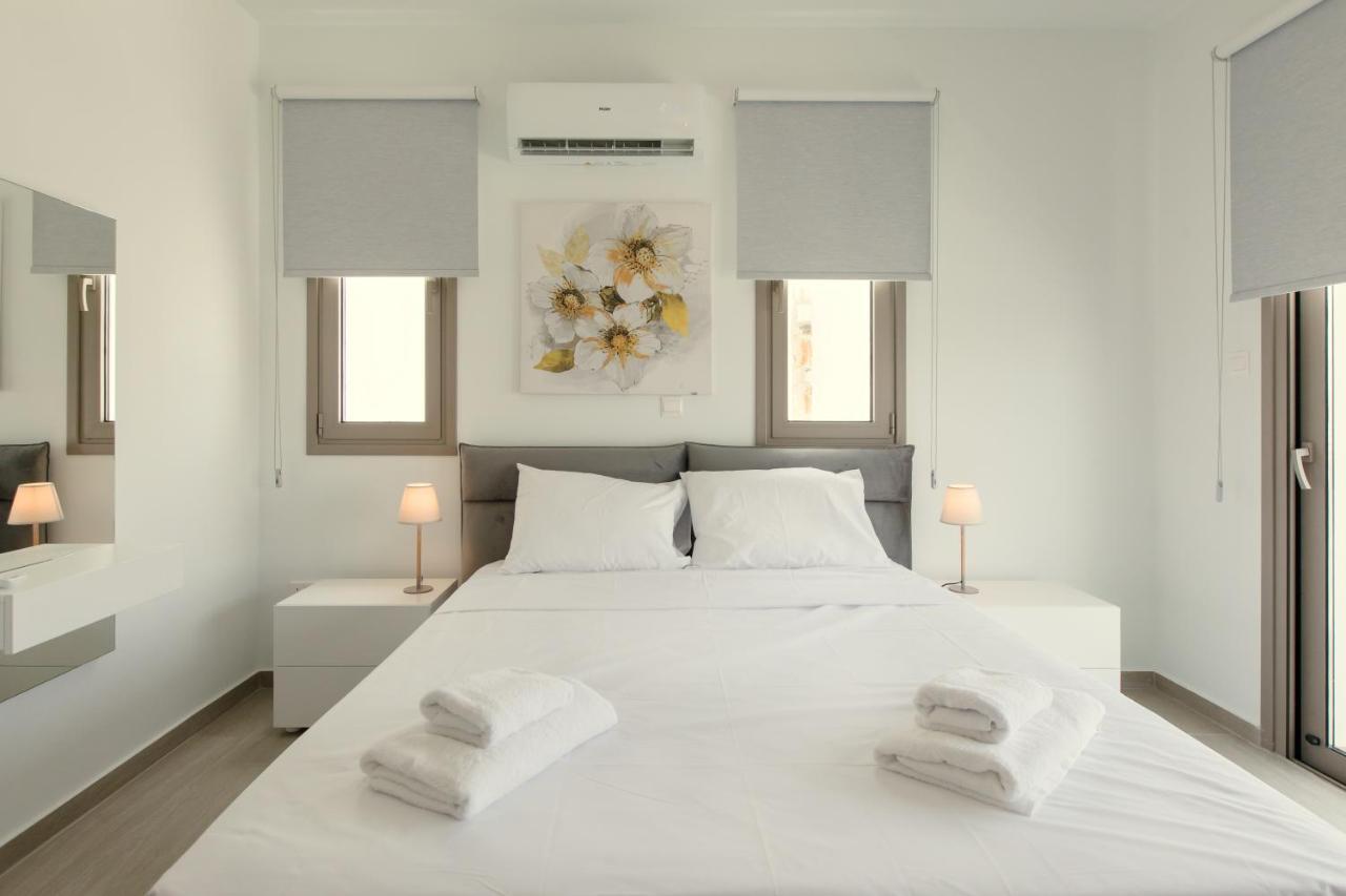 Palm Tree Villas Livadhia Ngoại thất bức ảnh